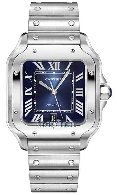 cartier watch big face men|cartier wrist watch.